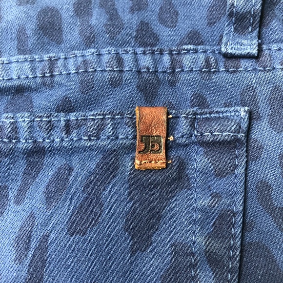 Joe’s Jeans High Water Medieval Blue Animal Print Low Rise Stretch Skinny Jeans - Picture 12 of 14